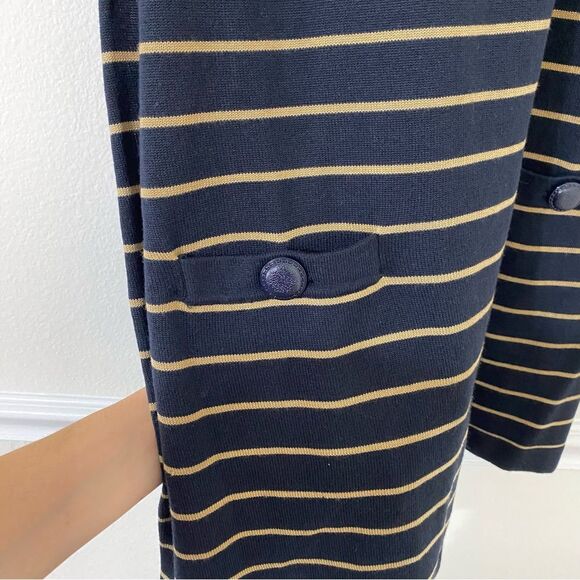 Jessica Howard Puff Sleeve Sweater Dress Striped Size XL - Picture 11 of 14